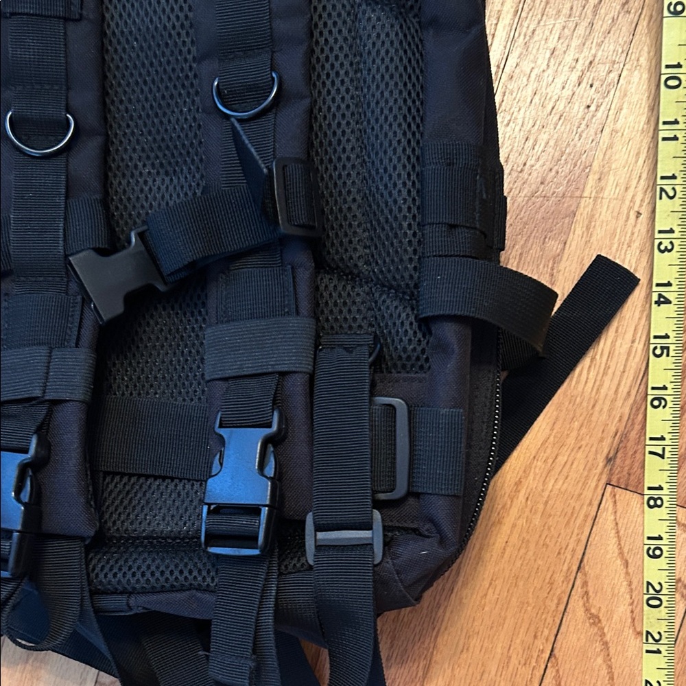 Black Tactical Backpack - image 7